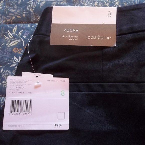 Liz Claiborne cropped pants - Picture 3 of 9